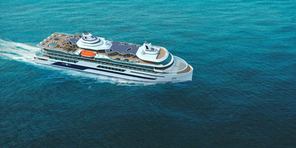 Celebrity Flora at sea